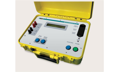 Microohm and RTD Meter, Low Current, 10 ΜΩ to 2 KΩ