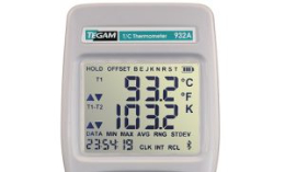932A-Face-1-300x182.jpg TEGAM 932B Data Logger Thermometer display instrumentation.