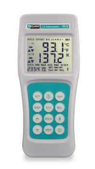 TEG_931B-495x881.jpg TEGAM's 931B data logging digital thermometer for temperature measurement and recording for Heat Treat systems and more!